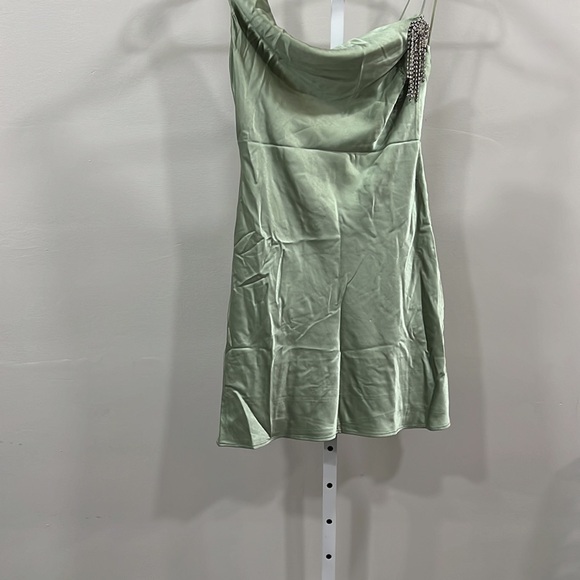 MISHA Chandra Dress in Sage - Picture 3 of 9